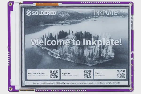 Inkplate: Open-Source ESP32 E-Paper Development Boards