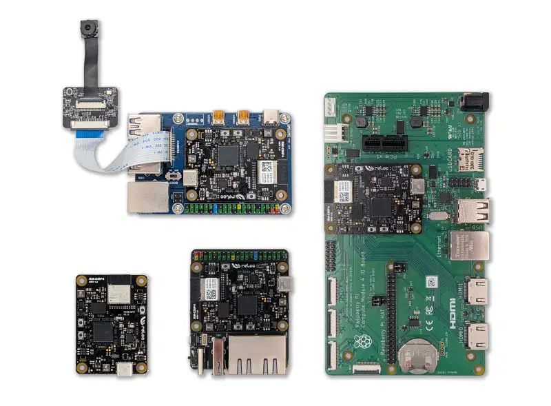 SCINTIX P4 mounted on several CM4 and CM5 carrier boards