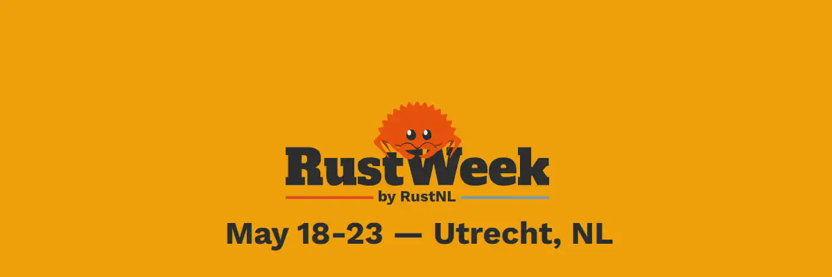 Featured image for RustWeek 2026