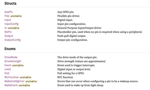 Accessing the Driver Struct